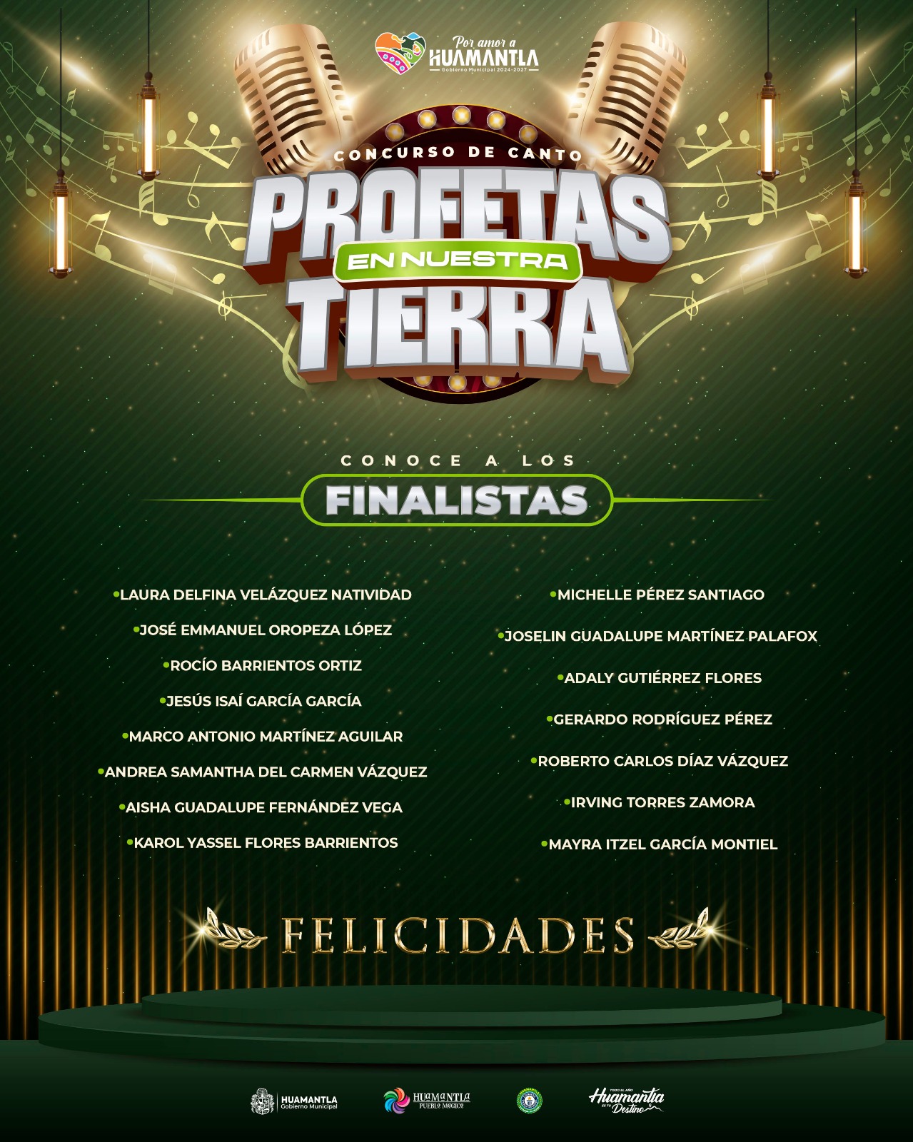 En Huamantla mostrarán su talento 15 finalistas del concurso de canto ‘Profetas en nuestra tierra’